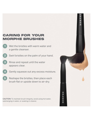 Trío de Brochas de Maquillaje Morphe M321 M760 M709 - Precisión