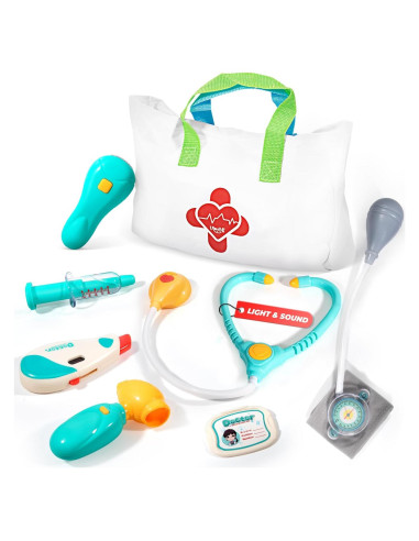 Kit Médico de Juego para Niños SHANTOU 3-6 Años Estetoscopio