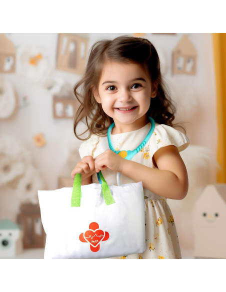 Kit Médico de Juego para Niños SHANTOU 3-6 Años Estetoscopio Kit Médico de Juego para Niños SHANTOU 3-6 Años Estetoscopio