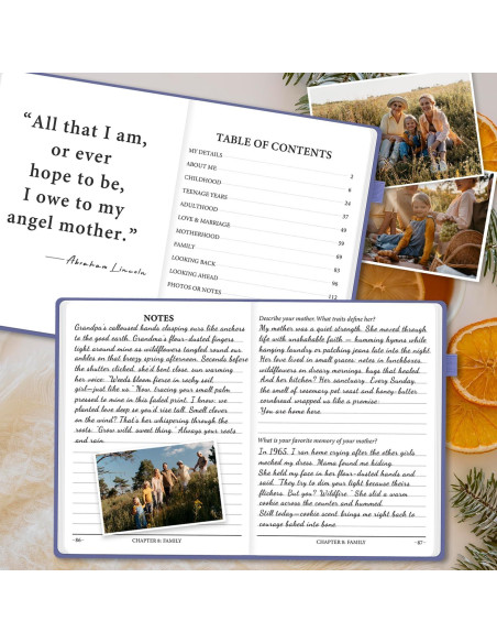 Diario de la Historia de la Vida de Mamá SIMSIMY Púrpura Diario de la Historia de la Vida de Mamá SIMSIMY Púrpura