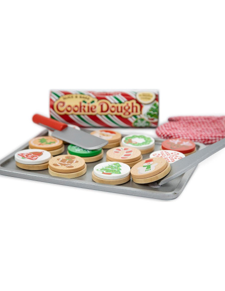 Juego de Comida de Juguete Galletas de Navidad Melissa & Doug Juego de Comida de Juguete Galletas de Navidad Melissa & Doug