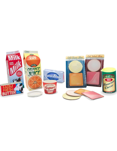 Juego de Comida de Juguete Melissa & Doug - 8 Piezas Juego de Comida de Juguete Melissa & Doug - 8 Piezas