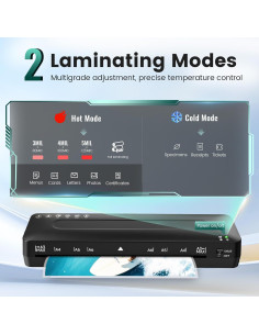 Máquina de Laminado Térmica MAXDONE A3 13 Pulgadas 1.59 kg 2