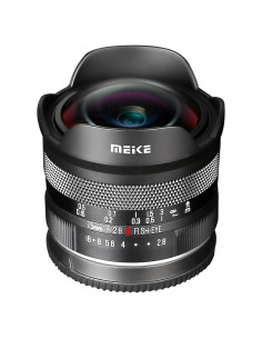 Lente Ojo de Pez Meike 7.5mm f2.8 M43 para Panasonic