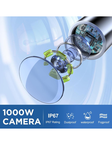Kit de Limpieza de Oídos Heifeng RNOTE 5 con Cámara 10MP Kit de Limpieza de Oídos Heifeng RNOTE 5 con Cámara 10MP