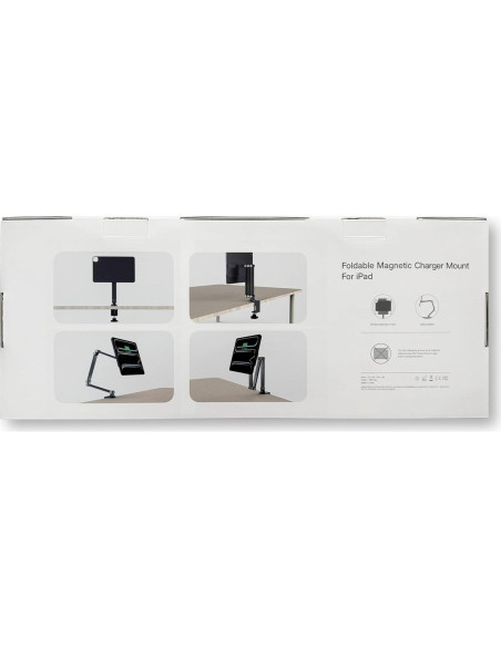Soporte de Carga Inalámbrica Magnético LULULOOK para iPad Pro 13" M4 Soporte de Carga Inalámbrica Magnético LULULOOK para iPad Pro 13" M4