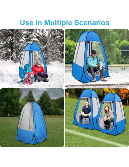 Carpa Pop Up Sanheshun Azul Pálido Impermeable 99.8x99.8x149.9 cm Carpa Pop Up Sanheshun Azul Pálido Impermeable 99.8x99.8x149.9 cm