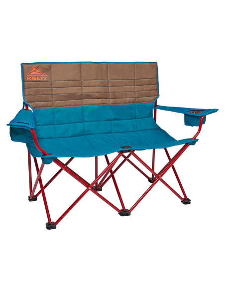 Sillón Loveseat Camping Kelty, 2 Personas, Plegable, Lago Profundo Sillón Loveseat Camping Kelty, 2 Personas, Plegable, Lago Profundo