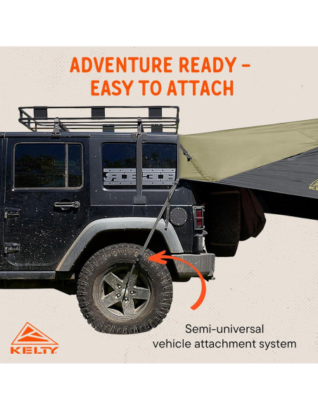 Toldo Kelty Waypoint para Camping y Tailgating, 11.15 m Toldo Kelty Waypoint para Camping y Tailgating, 11.15 m