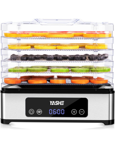 Deshidratador de Alimentos YASHE FD-1019 5 Bandejas 420W Deshidratador de Alimentos YASHE FD-1019 5 Bandejas 420W