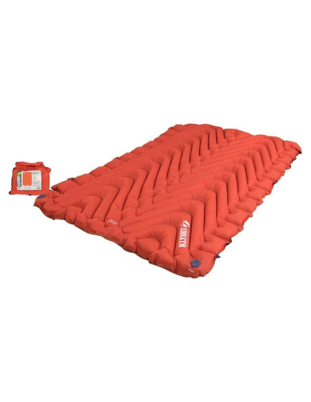 Colchón Inflable Doble V Aislado Klymit 185x119 cm para Camping Colchón Inflable Doble V Aislado Klymit 185x119 cm para Camping