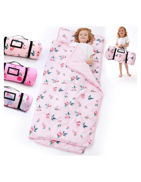 Mat de Nap Extra Grande BORPRES con Almohada y Manta Rosa Mat de Nap Extra Grande BORPRES con Almohada y Manta Rosa