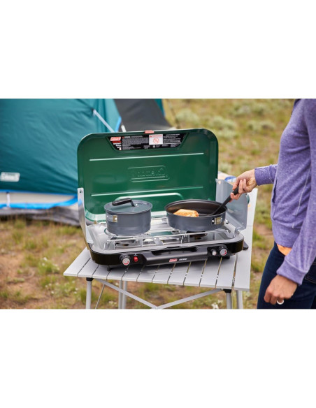 Estufa de Camping Coleman Classic 3 Quemadores 28000 BTUs Estufa de Camping Coleman Classic 3 Quemadores 28000 BTUs