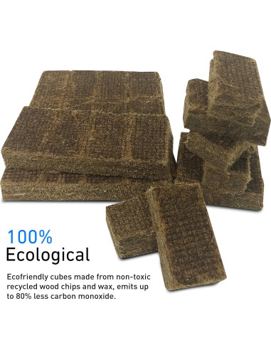 Cubos Encendedores Ecológicos EasyGo - 168 Unidades