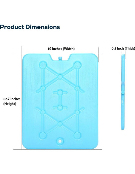 Paquetes de Hielo XL Tapleap - Set de 4, 33 x 25.4 cm Paquetes de Hielo XL Tapleap - Set de 4, 33 x 25.4 cm