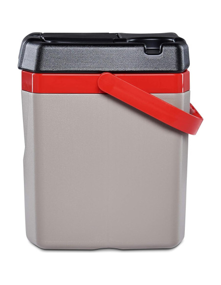 Enfriador Igloo Quantum 12 Qt Arenisca/Rojo/Negro Aislado Enfriador Igloo Quantum 12 Qt Arenisca/Rojo/Negro Aislado