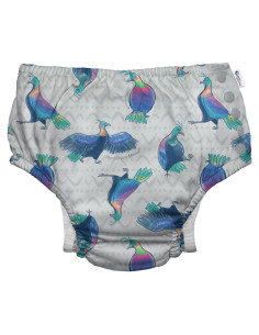 Pañal de Natación Reutilizable i play 3T UPF 50 Gris