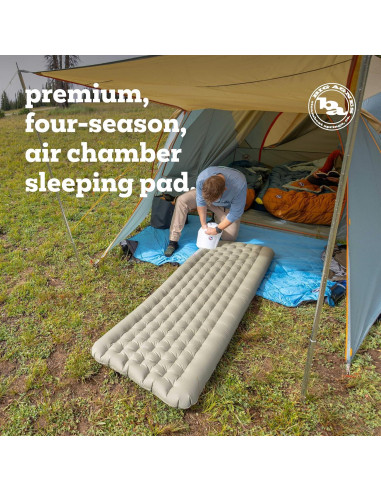 Colchón Inflable Aislado Big Agnes Campmeister Deluxe 63.5x198 cm