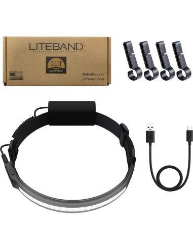 Liteband PRO 1000 Lúmenes Linterna Frontal LED Camo