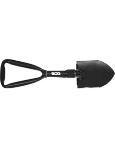 Pala Plegable SOG F08-N de Supervivencia 25,4 cm Negra 2