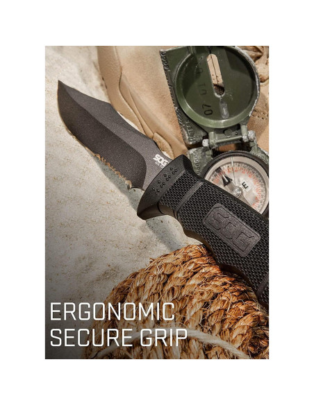 Cuchillo SOG SEAL Pup con funda - Cuchillo de caza 12.07 cm Cuchillo SOG SEAL Pup con funda - Cuchillo de caza 12.07 cm
