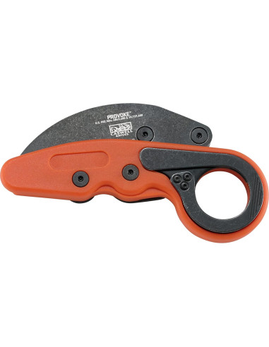 Cuchillo CRKT Provoke 4041O Grivory Naranja 0.13 kg