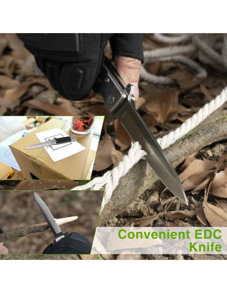 Cuchillo Plegable GVDV EDC Acero Inoxidable 10 cm Cuchillo Plegable GVDV EDC Acero Inoxidable 10 cm
