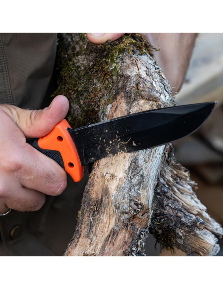 Cuchillo de Hoja Fija Bear Grylls 12.07 cm Full Tang Negro Cuchillo de Hoja Fija Bear Grylls 12.07 cm Full Tang Negro