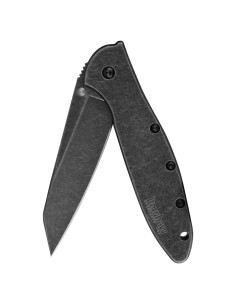 Cuchillo Kershaw Random Leek Blackwash 7.62 cm Acero Inoxidable