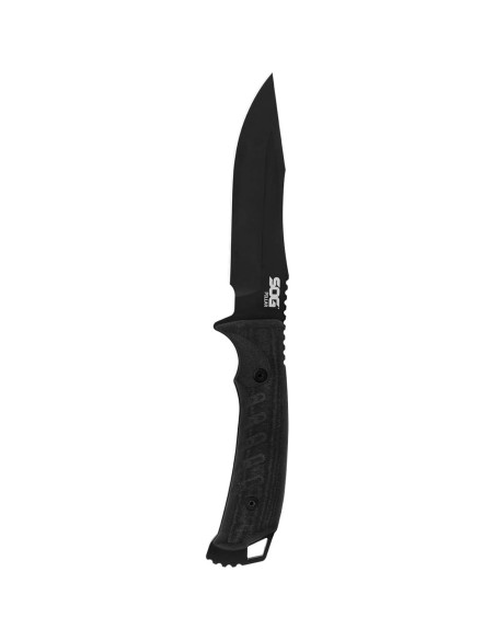 Cuchillo de Hoja Fija SOG Pillar Blackout 20.3 cm Acero S35VN Cuchillo de Hoja Fija SOG Pillar Blackout 20.3 cm Acero S35VN