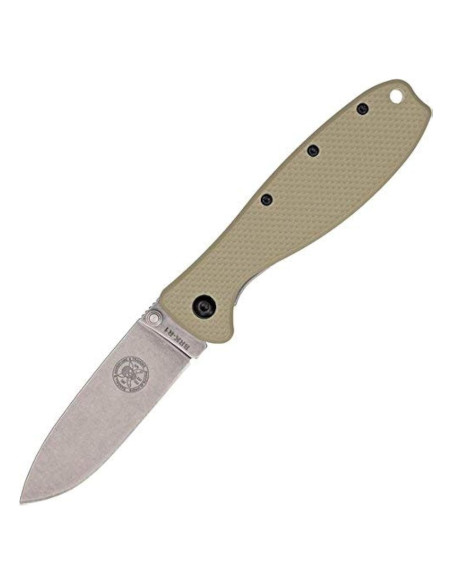 Cuchillo ESEE Zancudo BRKR2DT D2 7.62 cm Acero Stonewash Cuchillo ESEE Zancudo BRKR2DT D2 7.62 cm Acero Stonewash