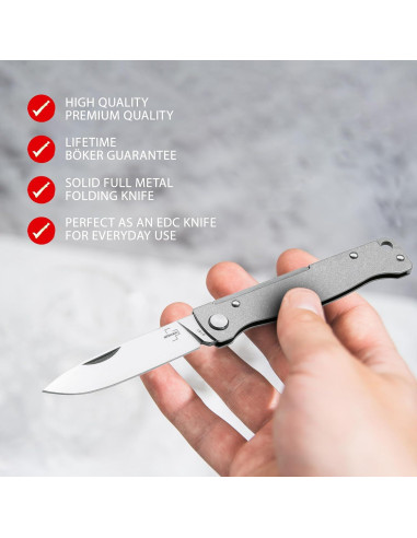 Cuchillo de bolsillo BKER PLUS Atlas Slipjoint 6.68 cm acero