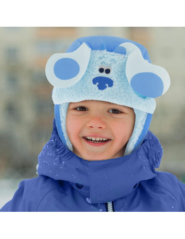 Conjunto Gorro y Mitones Invierno Niños Nickelodeon Blue's Clues