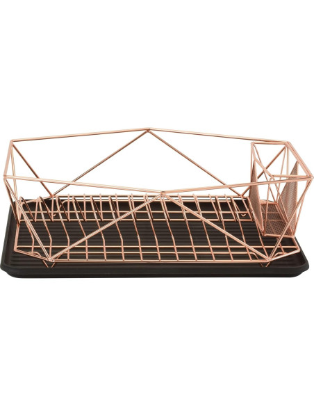 Estante de Secado de Platos Kitchen Details Cobre 47.2x34.5cm Estante de Secado de Platos Kitchen Details Cobre 47.2x34.5cm