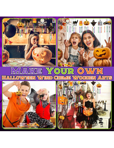 Kit de Manualidades Halloween GlikCeil 128 Piezas Decoración