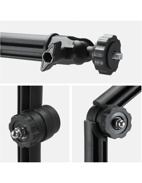 Soporte de Montaje en Pared Acetaken 40.5" para Luz de Video Soporte de Montaje en Pared Acetaken 40.5" para Luz de Video