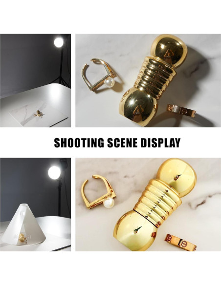 Kit de Fotografía BEIYANG 5 Piezas con Tableros y Cono de Luz Kit de Fotografía BEIYANG 5 Piezas con Tableros y Cono de Luz