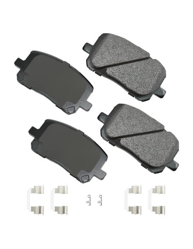 Pastillas de freno Akebono ProACT Delante para Pontiac/Toyota 2003-08