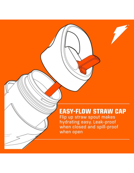 Botella de Agua Gatorade Premium Acero Inoxidable 355ml Roja Botella de Agua Gatorade Premium Acero Inoxidable 355ml Roja