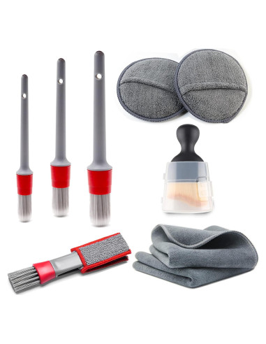 Kit de Cepillos de Limpieza Automotriz AWSOM Modelo B