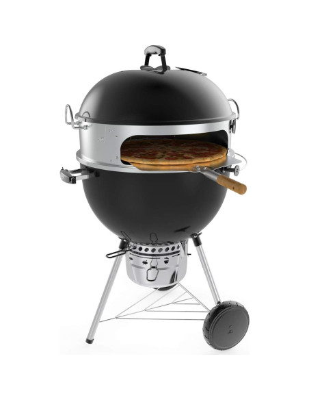 Kit Rotisserie y Pizza Onlyfire Acero Inoxidable 22" Kit Rotisserie y Pizza Onlyfire Acero Inoxidable 22"