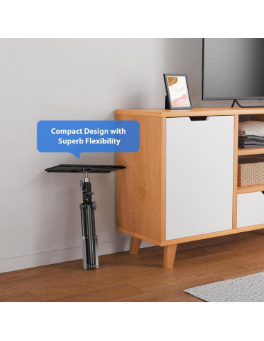 Soporte de Proyector Tripode LEORFI Plegable Altura Ajustable 44-114 cm