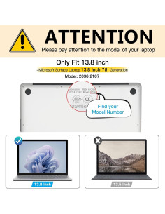 FILMEXT Pantalla Privada Antiespía para Surface Laptop 7 13.8" 2