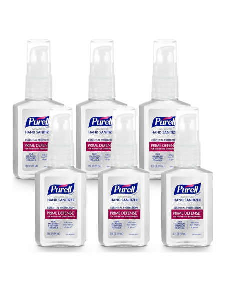 Desinfectante de Manos Avanzado Purell Prime Defense 6x60ml Desinfectante de Manos Avanzado Purell Prime Defense 6x60ml
