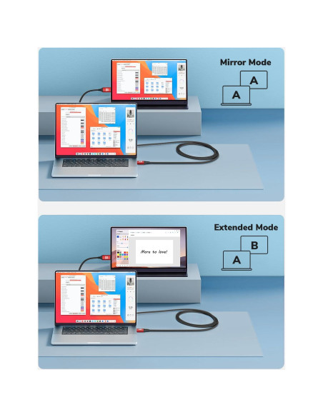 Cable USB C a Mini HDMI KELink 91.44 cm 4K 60Hz Cable USB C a Mini HDMI KELink 91.44 cm 4K 60Hz