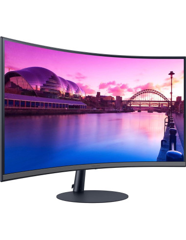 Monitor Curvo SAMSUNG 27" FHD S39C 75Hz FreeSync Negro