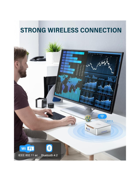 Mini PC KAMRUI GK3Plus, 16GB RAM, 512GB SSD, 4K UHD Mini PC KAMRUI GK3Plus, 16GB RAM, 512GB SSD, 4K UHD