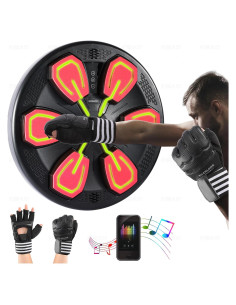 Guantes de Boxeo SAMYOMM + Máquina Musical + Entrenamiento