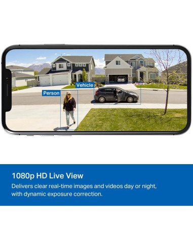 Cámara de Seguridad TP-Link Tapo C402 1080P Batería 180 Días
