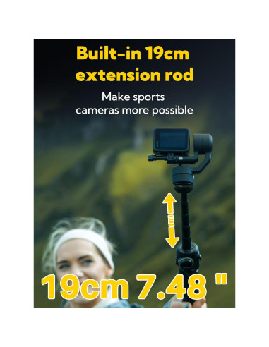 Estabilizador Gimbal AOCHUAN Smart G1 para Cámara de Acción
